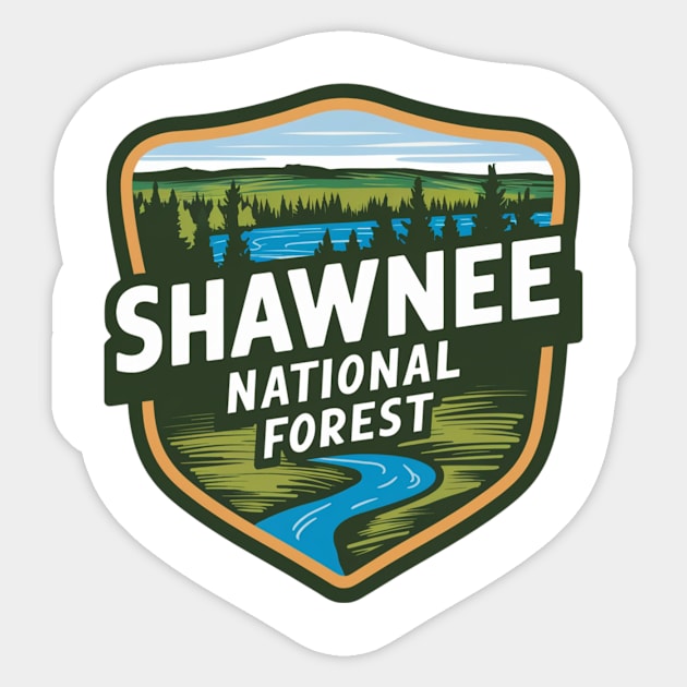 Shawnee National Forest Illinois Vacation Sticker by Perspektiva